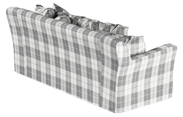 Huzat Ikea Tomelilla 3-üléses nem kinyitható kanapéra termék színe szürke szövet fonott, mintás
