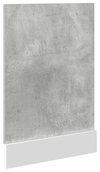 “Lyon” Mosogatógép panel betonszürke 45x3x67 cm