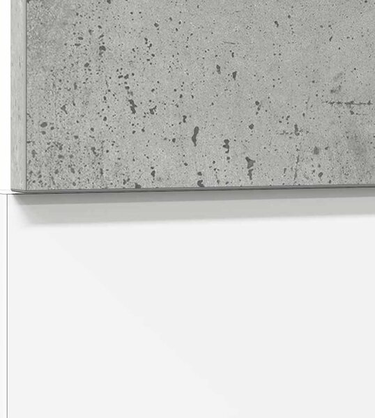 “Lyon” Mosogatógép panel betonszürke 45x3x67 cm