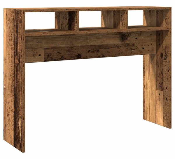Konzolasztal régi fa 105x30x80 cm műszaki fa