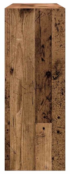 Konzolasztal régi fa 105x30x80 cm műszaki fa