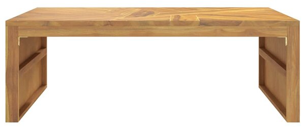 Tömör tíkfa dohányzóasztal 110x60x38