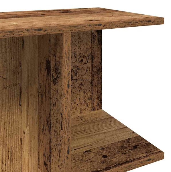 Éjjeliszekrények 2 db régi fa 46,5x29x61 cm gépelt fa