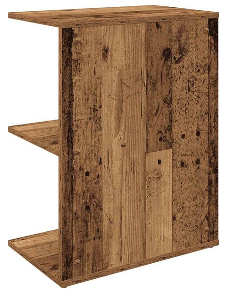 Éjjeliszekrények 2 db régi fa 46,5x29x61 cm gépelt fa