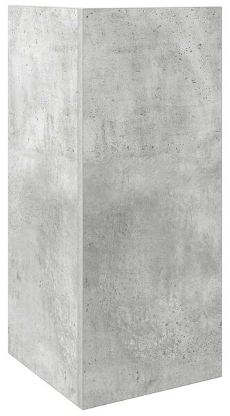 2 db betonszürke kisasztal polccal 25,5 x 27 x 60 cm