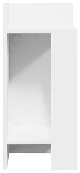 Fehér kisasztal polccal 25,5 x 27 x 60 cm