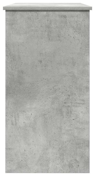 Betonszürke forgácslap íróasztal 80 x 40 x 75 cm