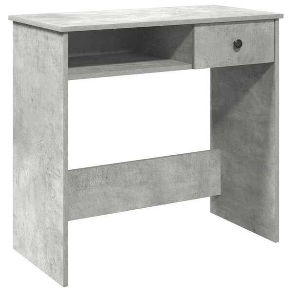 Betonszürke forgácslap íróasztal 80 x 40 x 75 cm