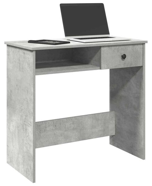Betonszürke forgácslap íróasztal 80 x 40 x 75 cm