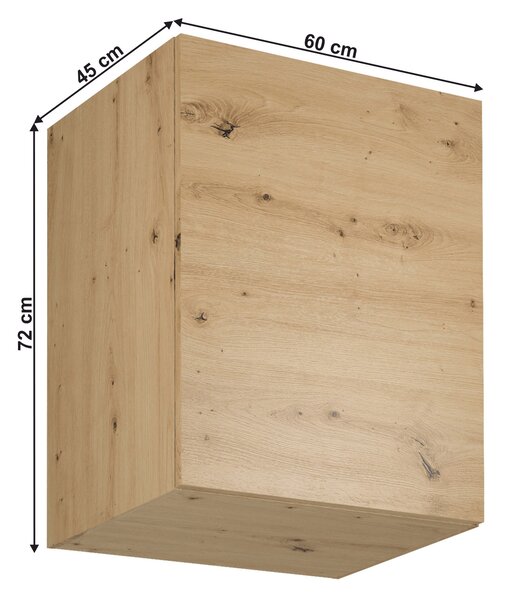 Felső konyhaszekrény G60G Langari (artisan tölgy) (B)
