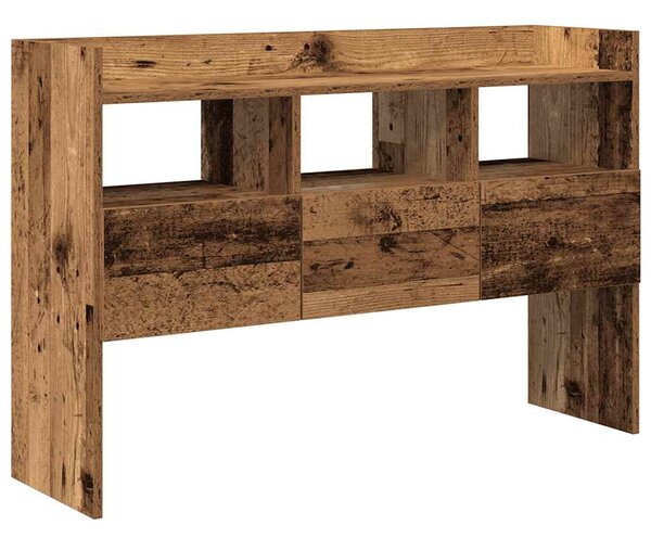 Komód Régi fa 105x30x70 cm Gépelt fa