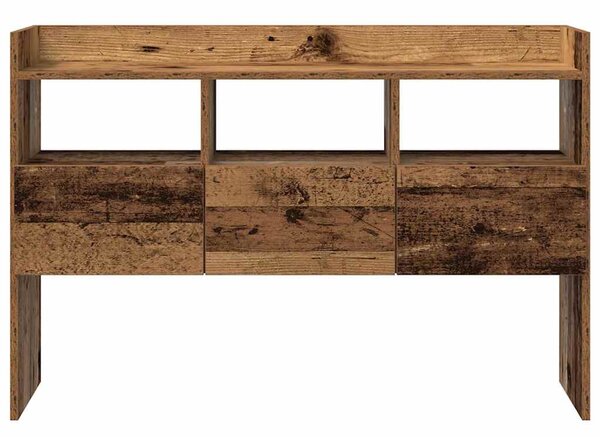 Komód Régi fa 105x30x70 cm Gépelt fa