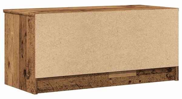 TV szekrény Régi fa 80x35x36,5 cm Gépelt fa