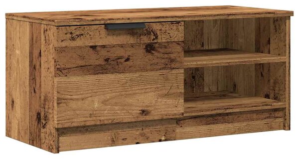 TV szekrény Régi fa 80x35x36,5 cm Gépelt fa
