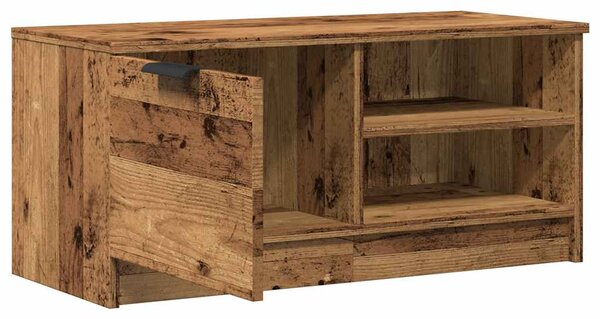 TV szekrény Régi fa 80x35x36,5 cm Gépelt fa