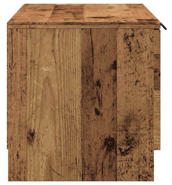 TV szekrény Régi fa 80x35x36,5 cm Gépelt fa