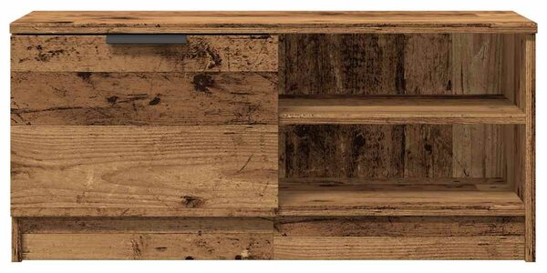 TV szekrény Régi fa 80x35x36,5 cm Gépelt fa