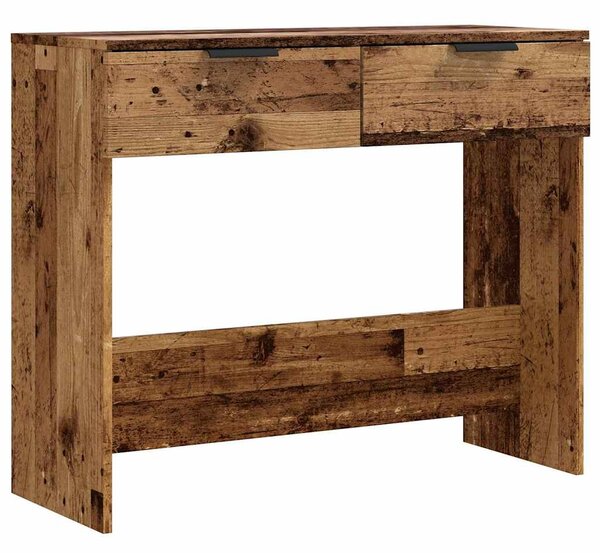 Konzolasztal Régi fa 90x36x75 cm Gépelt fa