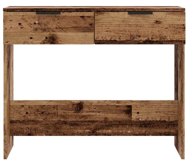 Konzolasztal Régi fa 90x36x75 cm Gépelt fa