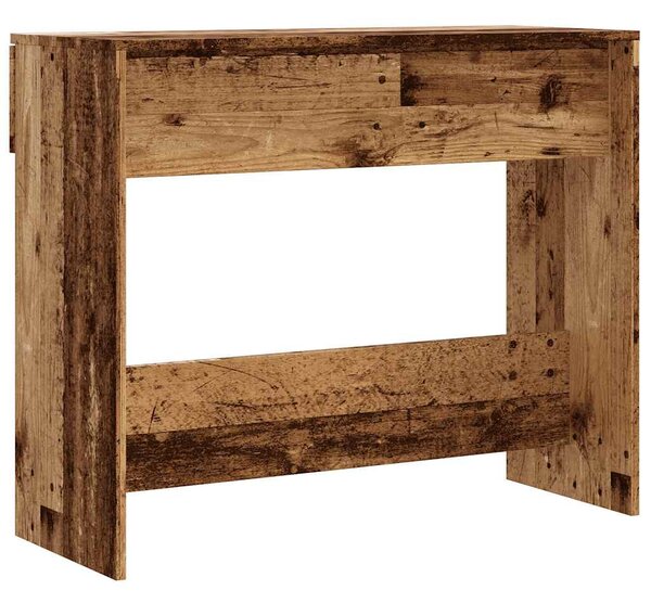 Konzolasztal Régi fa 90x36x75 cm Gépelt fa