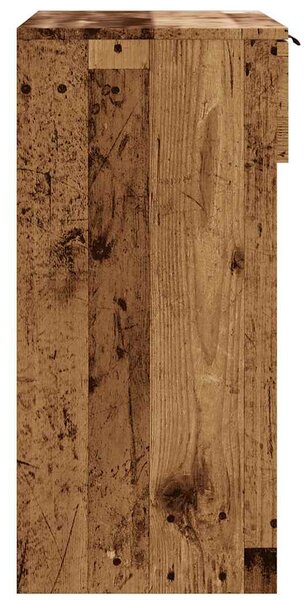 Konzolasztal Régi fa 90x36x75 cm Gépelt fa