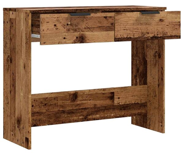 Konzolasztal Régi fa 90x36x75 cm Gépelt fa