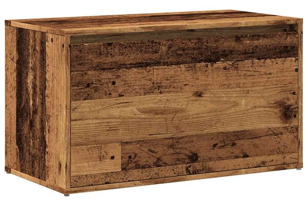 Előszobapad 80x40x45 cm Régi fából készült fűrészáru