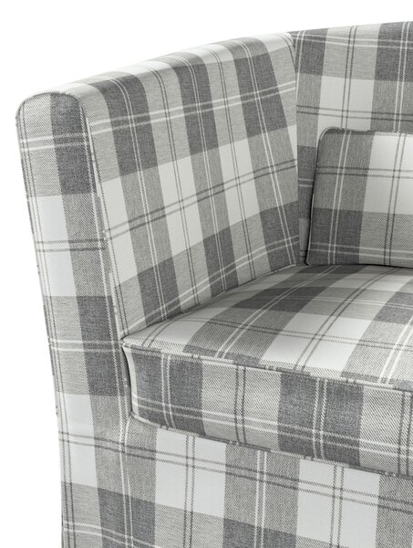 Huzat Ikea Ektorp Tullsta fotelhez termék színe szürke szövet fonott, mintás