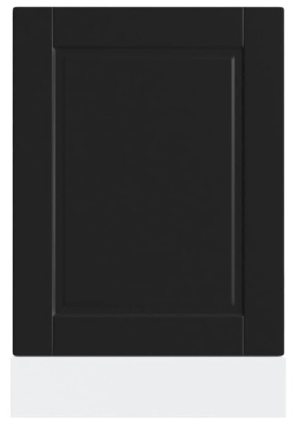 Mosogatógép panel Porto Fekete 45x1,5x57 cm Mérnöki fa