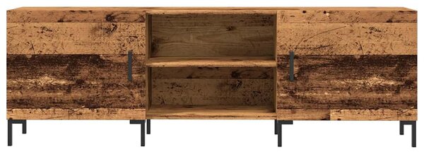 Antik fa színű szerelt fa TV-szekrény 150 x 30 x 50 cm