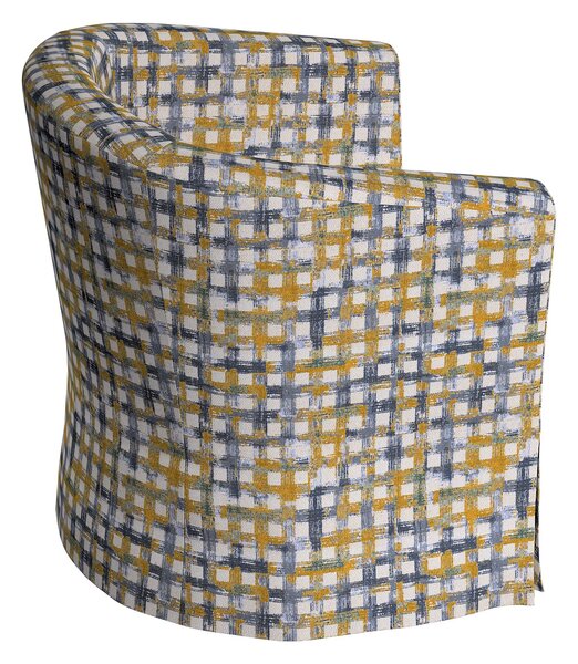 Huzat Ikea Ektorp Tullsta fotelhez termék színe kék szövet fonott, mintás