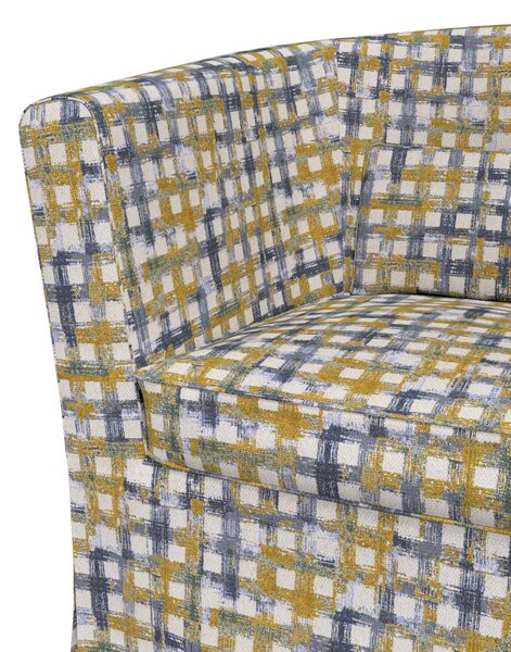 Huzat Ikea Ektorp Tullsta fotelhez termék színe kék szövet fonott, mintás