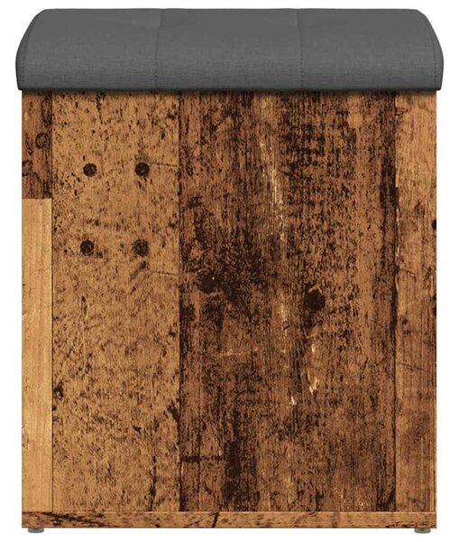 Tárolópad antik fa 42 x 42 x 45 cm szerelt fa