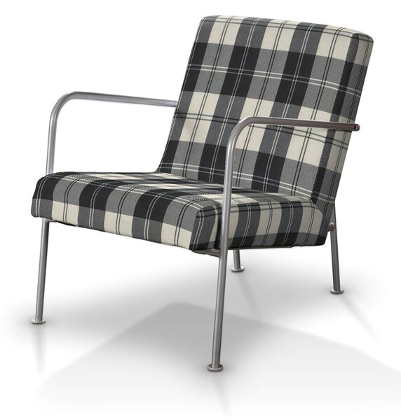 Huzat Ikea PS fotelhez termék színe fekete szövet fonott, mintás