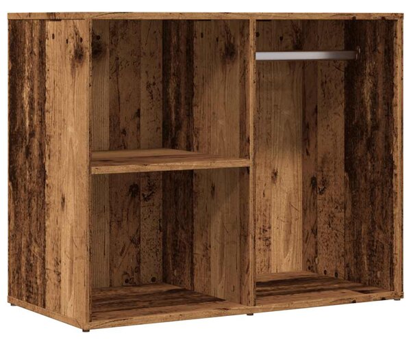 Antik fa szerelt fa pipereszekrény 80 x 40 x 65 cm