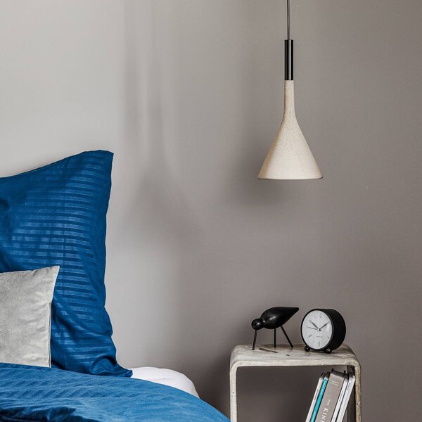 Foscarini Aplomb beton lógó világítás, szürke, dimmelhető, Alu / szürke / cink, Konyha, Beton, Dizájn