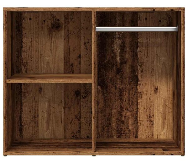 Antik fa szerelt fa pipereszekrény 80 x 40 x 65 cm