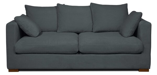 Szürke kordbársony kanapé 175 cm Comfy – Scandic