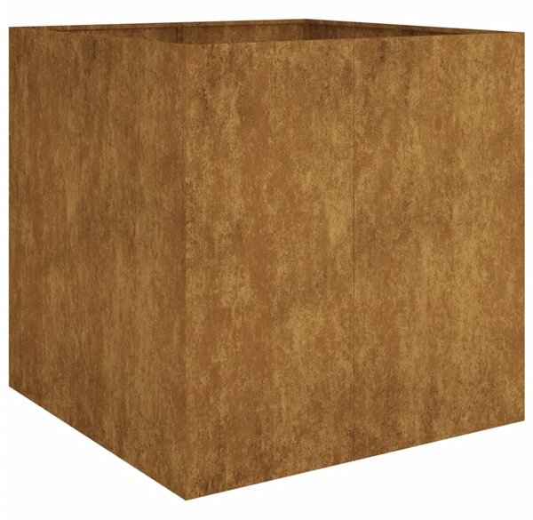 Corten acél növénytartó 80x80x80 cm