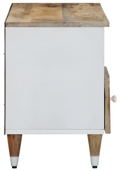 Tömör mangófa TV-szekrény100x33,5x46 cm