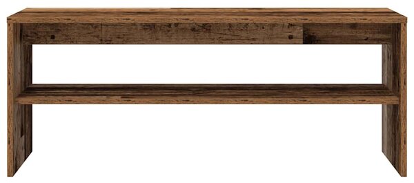 Antik hatású szerelt fa TV-szekrény 100 x 40 x 40 cm