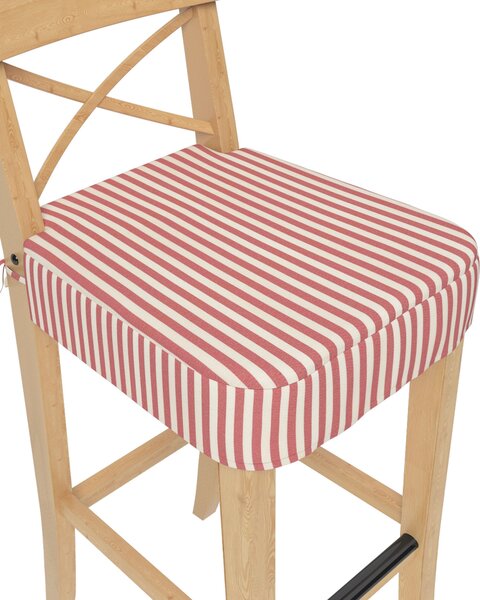 Ülőpárna Ikea Ingolf bárszékhez termék színe piros szövet mintás