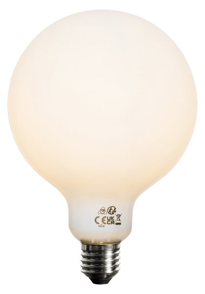 5 db E27 3-lépcsős dimmelhető LED izzó opál G125 4W 450lm 2700K