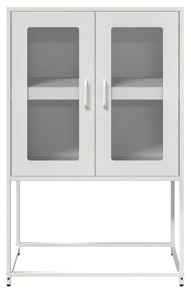 Magastábla Fehér 68x39x107 cm Acél