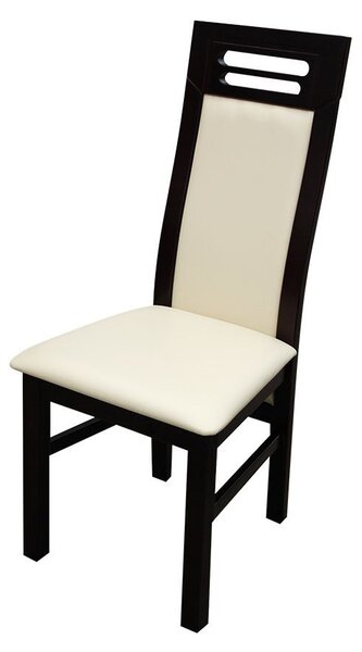 Étkezőszék Jako JK65 (wenge + bézs)