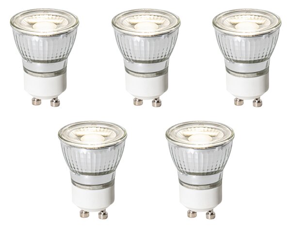 5 darabos GU10 dimmelhető LED izzó készlet 35mm 4W 230 lm 4000K
