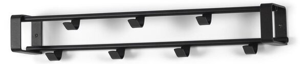 Fekete fém fali fogas 60 cm Rex – Spinder Design