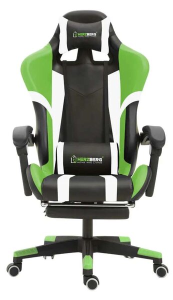 Herzberg HG-8083 Ergonomikus Forgószék - Játékosoknak és Irodai Dolgozóknak