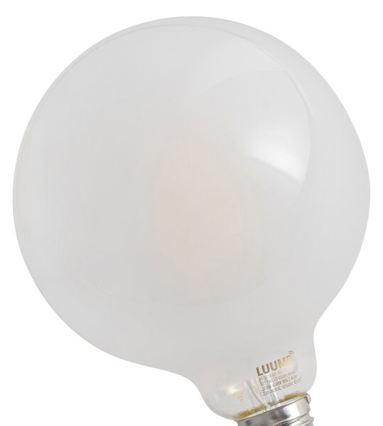 5 db Okos E27 Dimmelhető LED Izzó G125 Matt 7W 806lm 2700-6500K