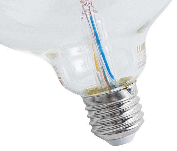 5 db Okos E27 Dimmelhető LED Izzó G125 RGBW 4W 250lm 2700K